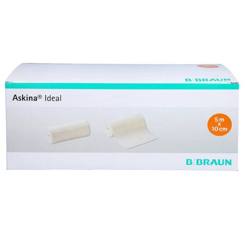 B. Braun Wundpflaster Kompressionsbinde DIN-Idealbinde (Spar-Set, 10 St., Entlastungsverbände), Besonders hautfreundlich und luftdurchlässig von B. Braun