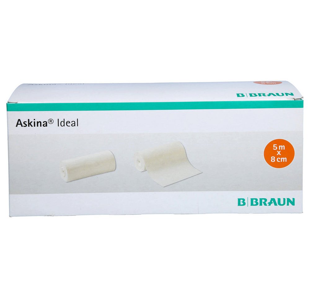 B. Braun Wundpflaster Kompressionsbinde DIN-Idealbinde (Spar-Set, 10 St., luftdurchlässiges Gewebe), Ca. 90 % dehnbar und textilelastisch nach DIN 61632 von B. Braun