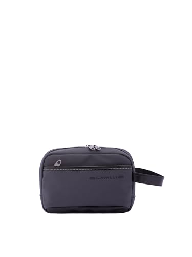 BC1398-PARENT Herren Clutch Textile Polyester 25x17x8 cm, grau von B. Cavalli