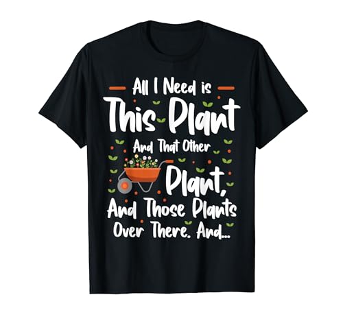 Lustige Pflanzenkunst für Frauen und Männer, die T-Shirt von B. Nader's Store