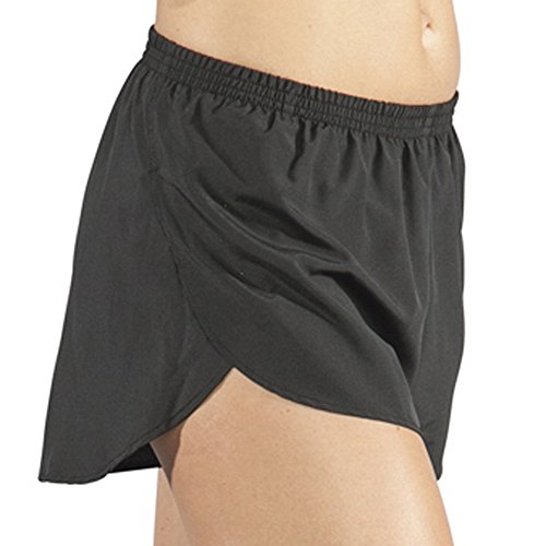 BOA Damen 2,5 cm Elite Split Massiv Running Short (1001b), Damen, BLK, Small von BOA
