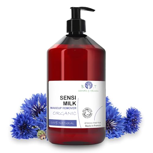 B.O.T Cosmetic & Wellness - Mizellare Gesichtsreinigungsmilch | Intensive Make-up Entfernung | Hautfreundlich & Feuchtigkeitsspendend | Für alle Hauttypen, 500 ml von B.O.T cosmetic & wellness