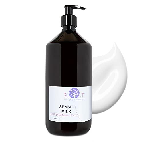 B.O.T Cosmetic & Wellness - Mizellen Reinigungsmilch 1000ml | Intensiver Make-up-Entferner | Sanfte Reinigung | Hydratisiert alle Hauttypen | Für Augen & Lippen von B.O.T cosmetic & wellness