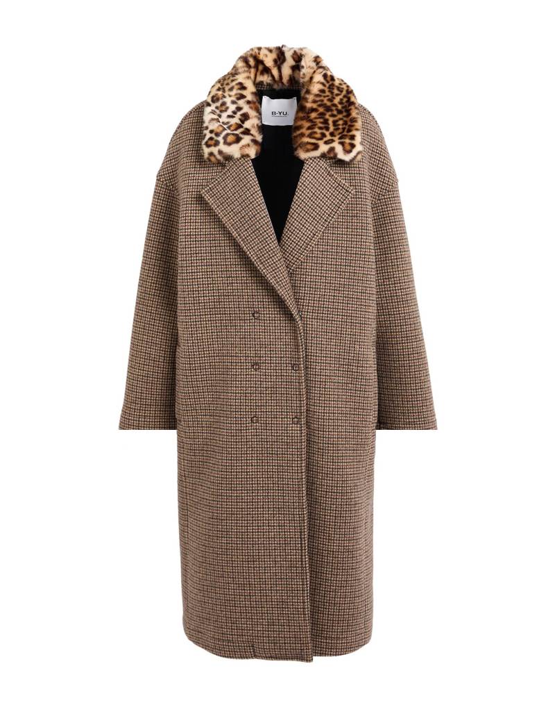 B.YU Mantel Damen Braun von B.YU