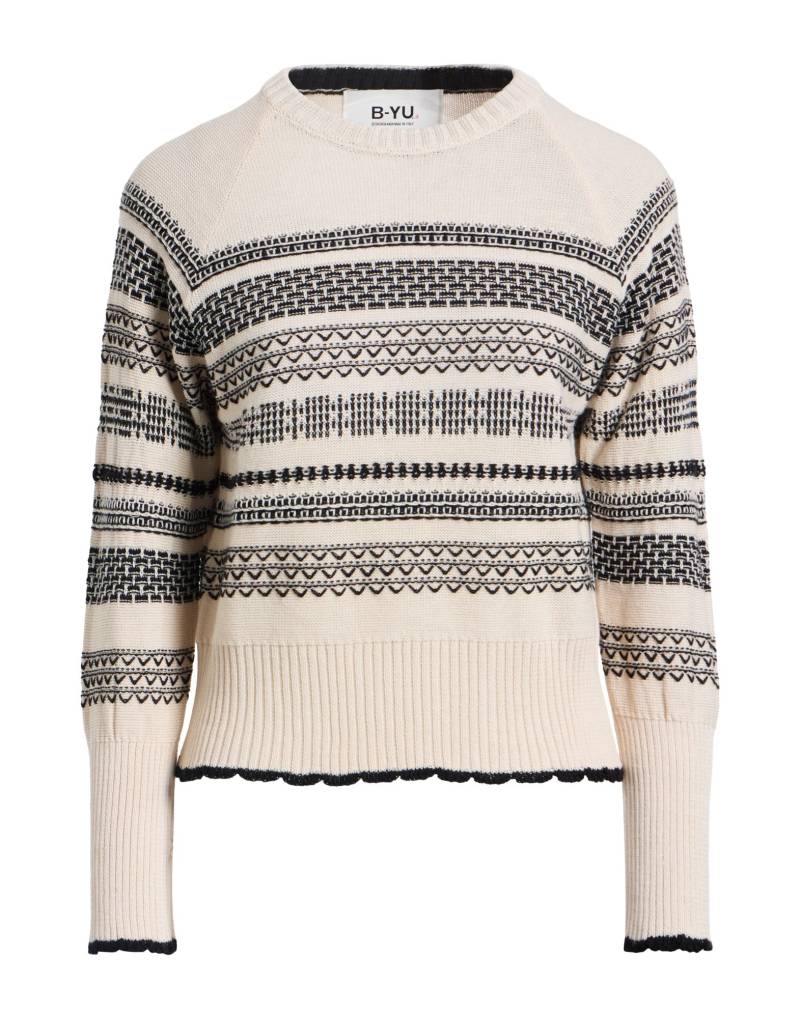 B.YU Pullover Damen Beige von B.YU