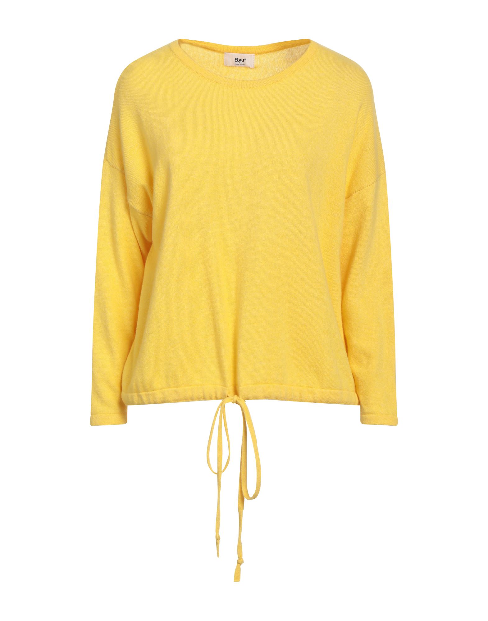 B.YU Pullover Damen Gelb von B.YU