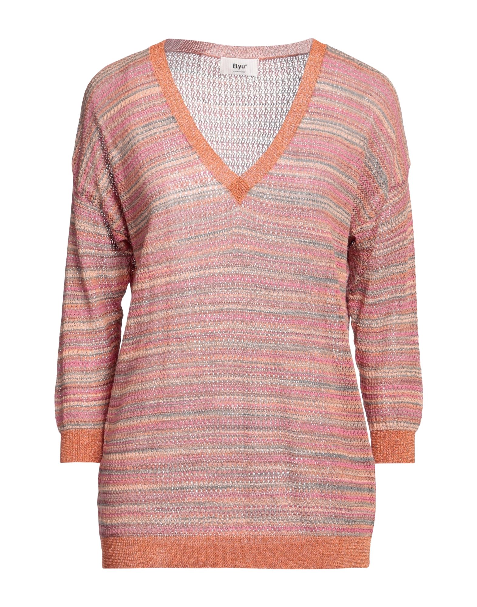 B.YU Pullover Damen Orange von B.YU