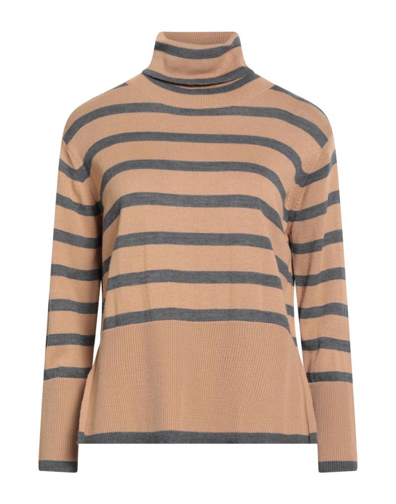 B.YU Rollkragenpullover Damen Kamel von B.YU