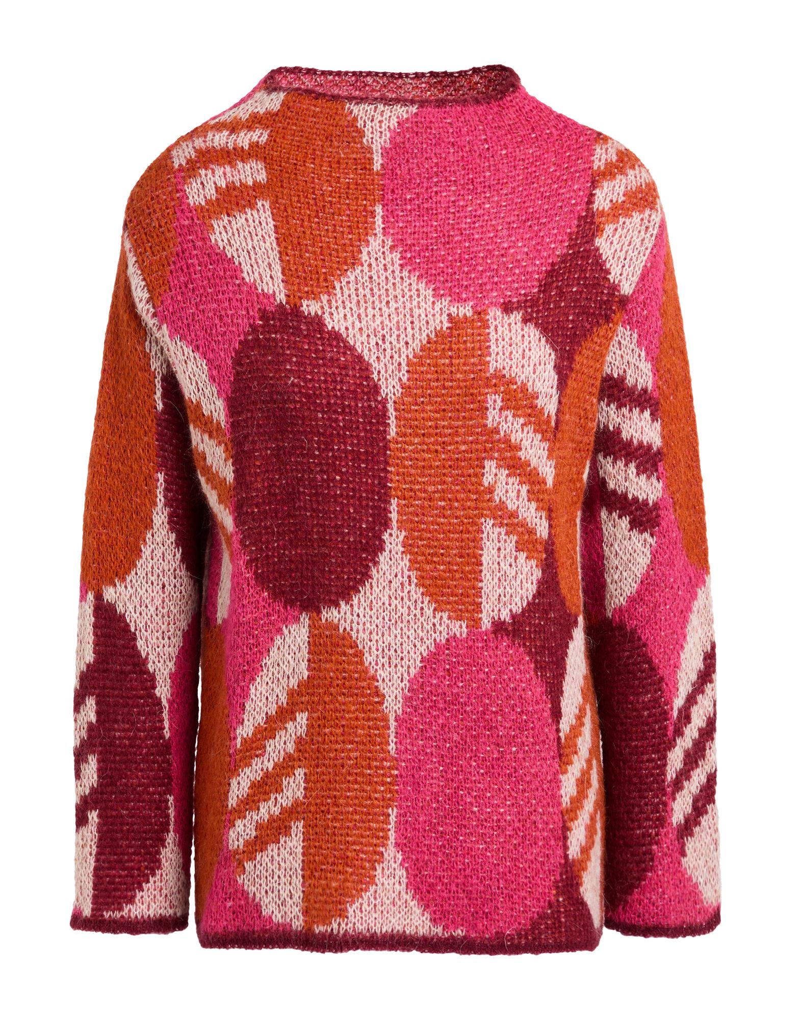 B.YU Rollkragenpullover Damen Magenta von B.YU