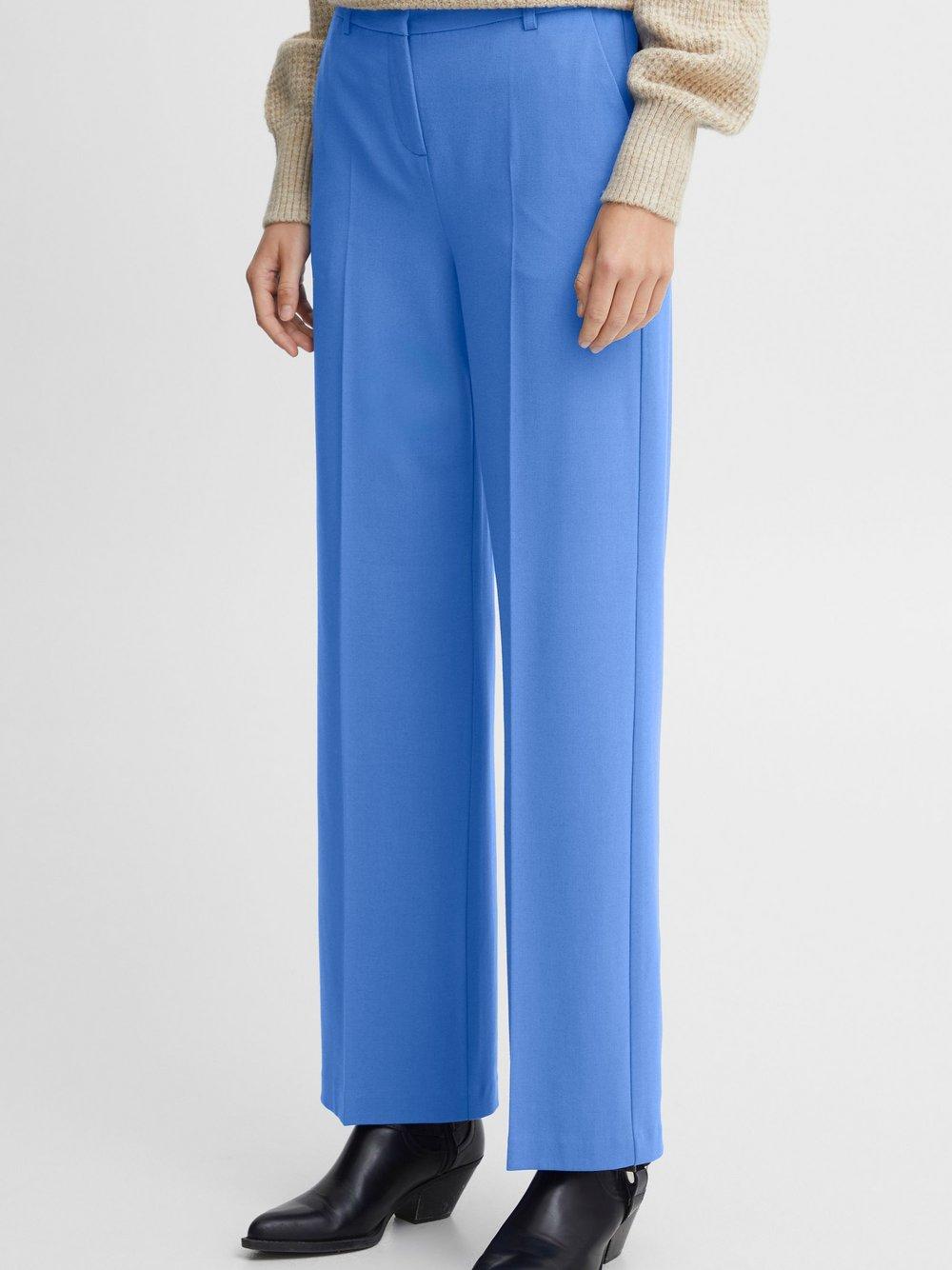 B.Young Bundfaltenhose Damen, blau von B.Young