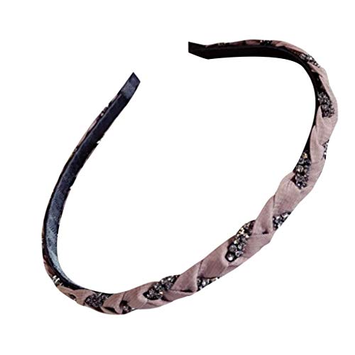 Damen/Mädchen Bohemia-Stil Serie Seide und Schutz Harz Zähne Kamm Haarreifen Haarband Stirnband Haar (Farbe: A) (C) von B11ACCSDABV00XX