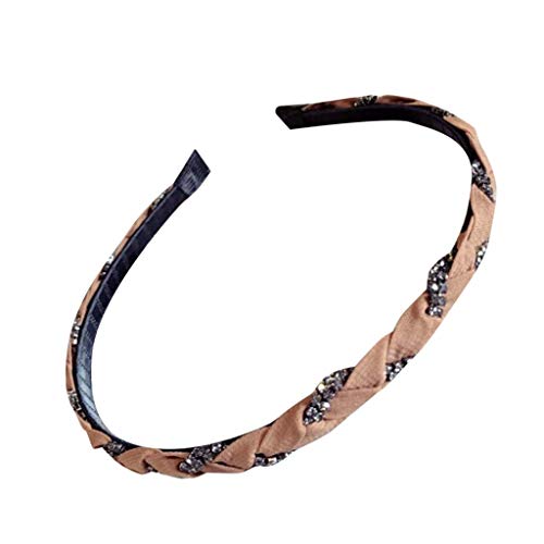 Damen/Mädchen Bohemia-Stil Serie Seide und Schutz Harz Zähne Kamm Haarreifen Haarband Stirnband Haar (Farbe: A) (D) von B11ACCSDABV00XX