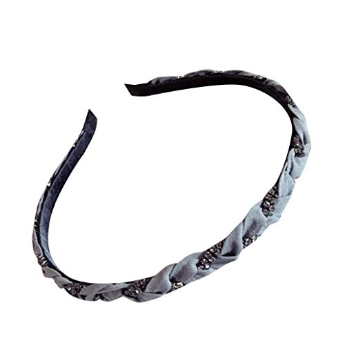 Damen/Mädchen Bohemia-Stil Serie Seide und Schutz Harz Zähne Kamm Haarreifen Haarband Stirnband Haar (Farbe: A) (F) von B11ACCSDABV00XX