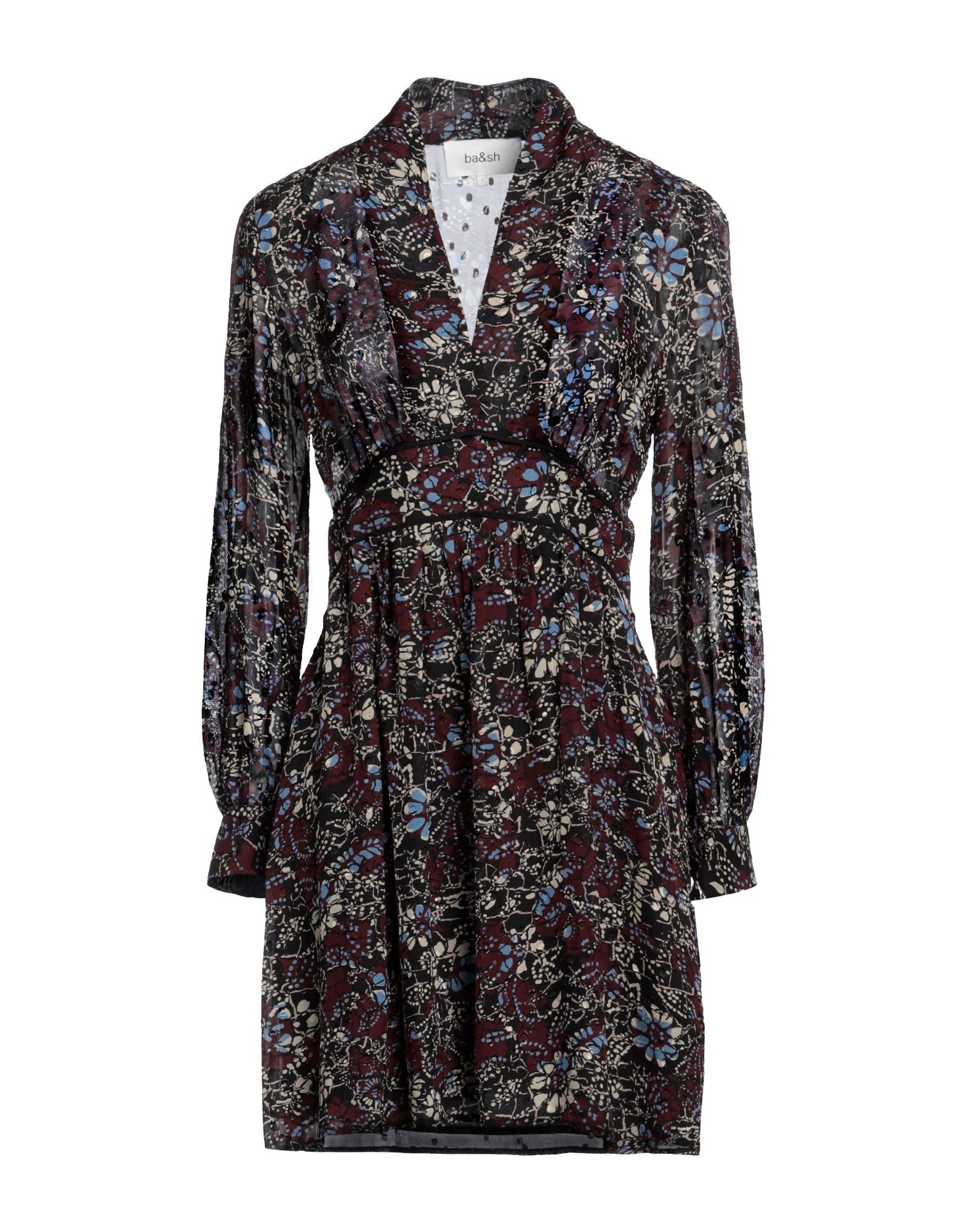 BA&SH Mini-kleid Damen Schokobraun BA&SH Mini-kleid Damen Schokobraun von BA&SH