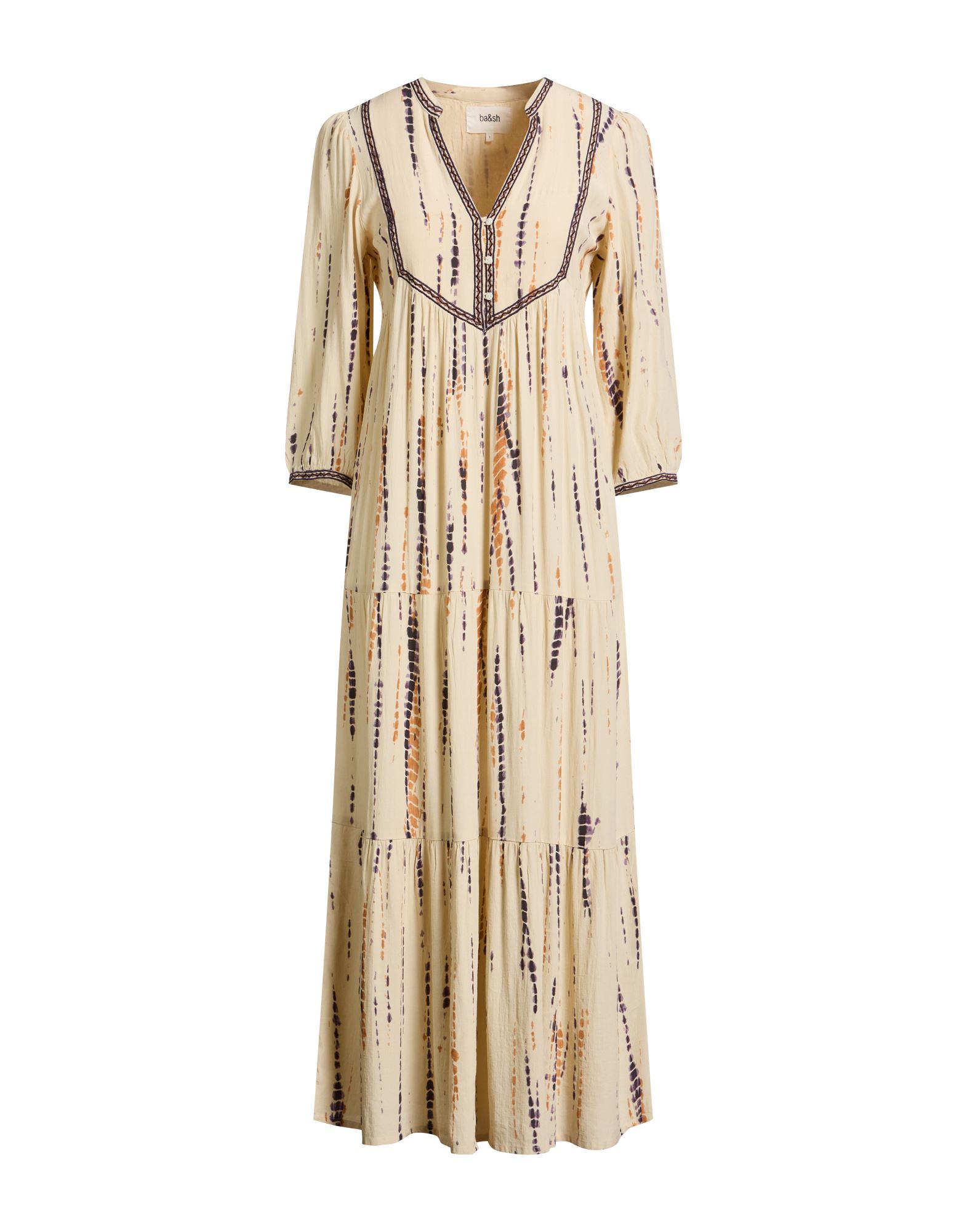 BA&SH Maxi-kleid Damen Beige von BA&SH