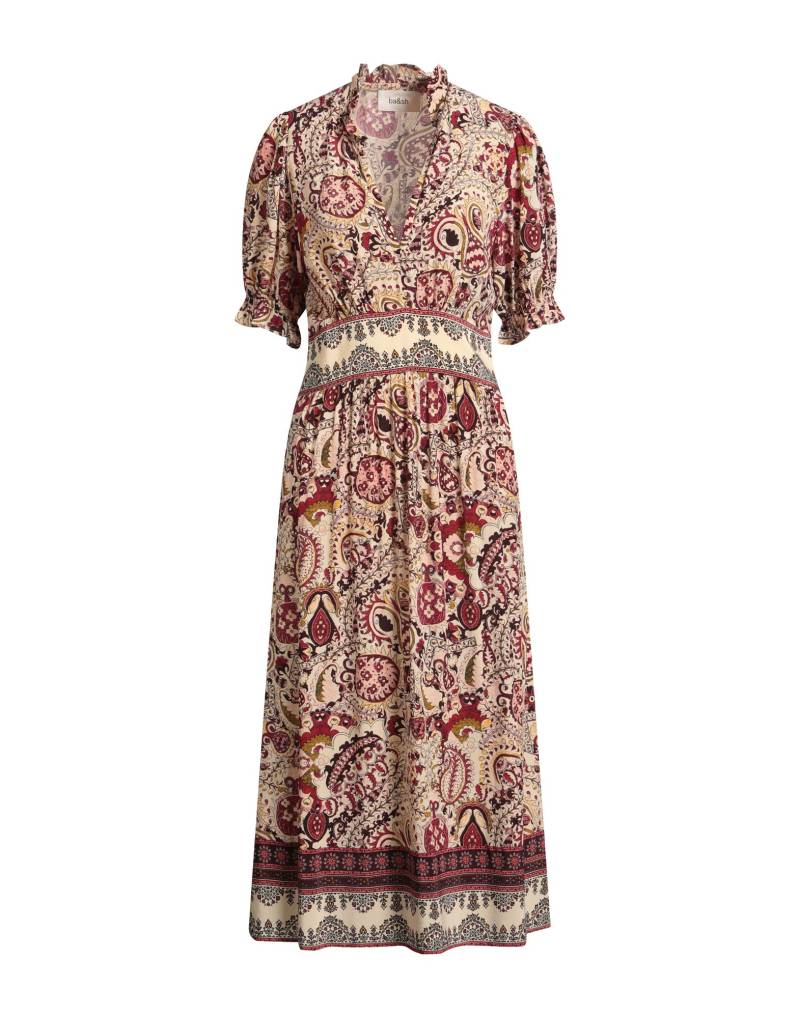 BA&SH Midi-kleid Damen Beige von BA&SH