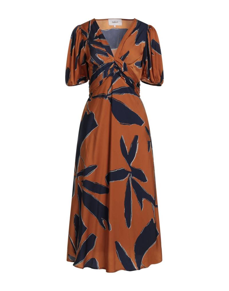 BA&SH Midi-kleid Damen Kamel BA&SH Midi-kleid Damen Kamel von BA&SH