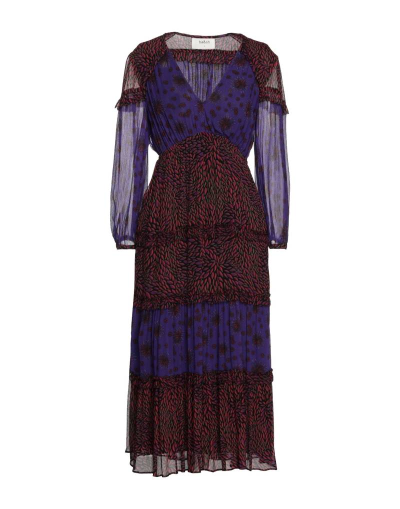BA&SH Midi-kleid Damen Violett von BA&SH