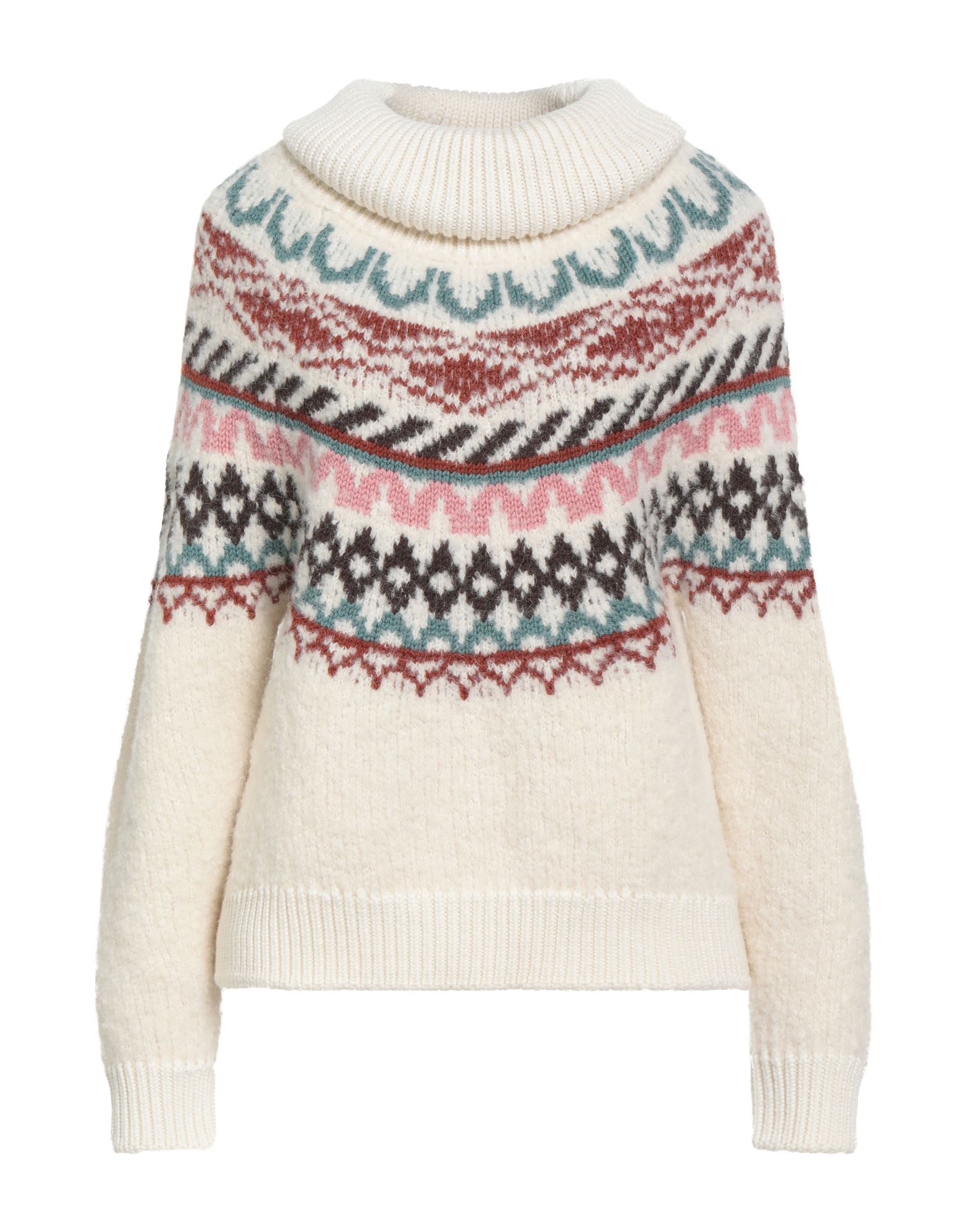 BA&SH Rollkragenpullover Damen Cremeweiß BA&SH Rollkragenpullover Damen Cremeweiß von BA&SH