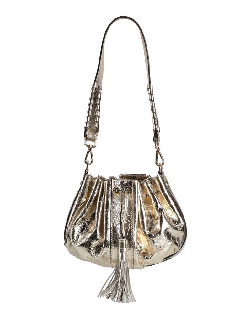 BA&SH Schultertasche Damen Gold BA&SH Schultertasche Damen Gold von BA&SH
