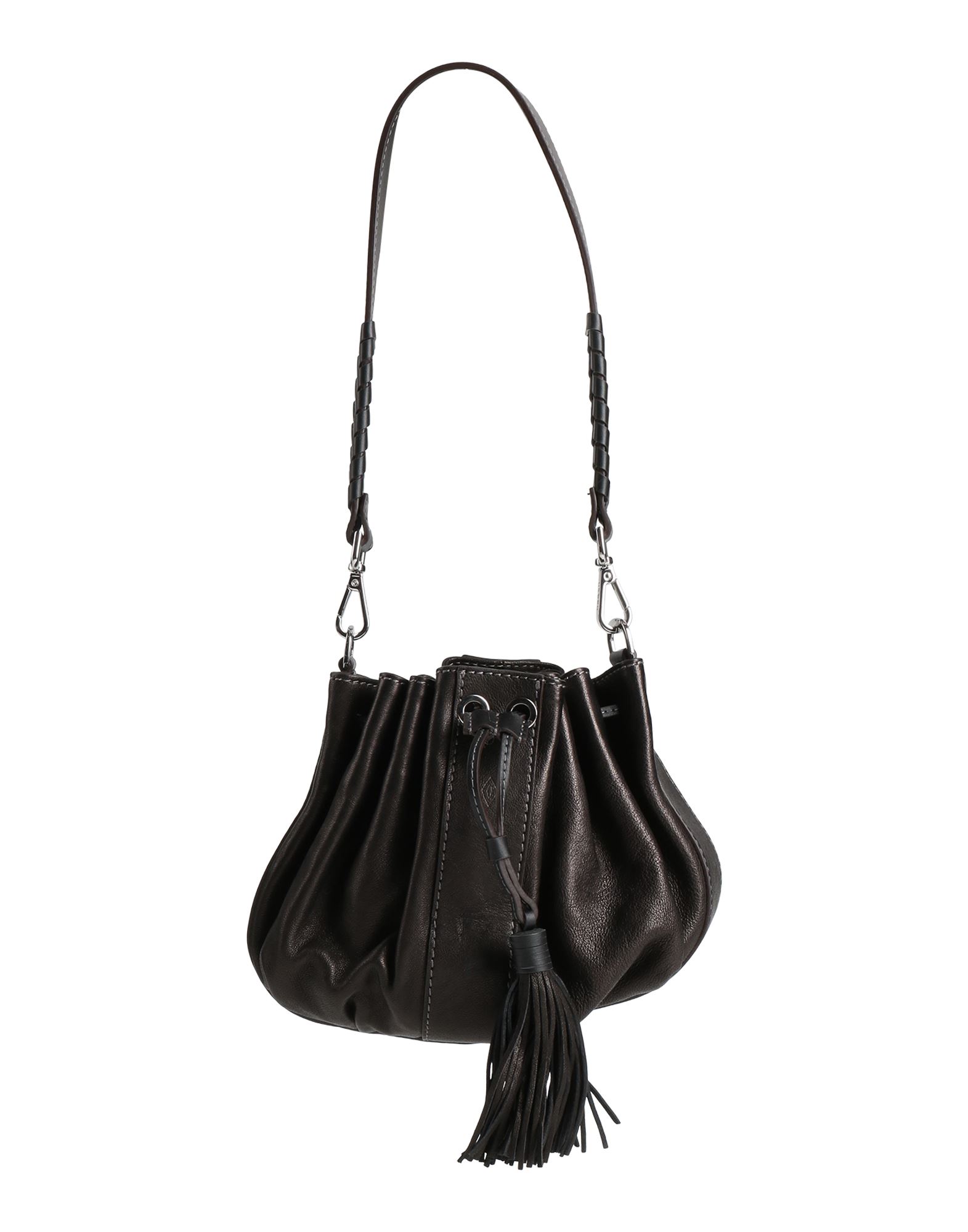 BA&SH Schultertasche Damen Schwarz BA&SH Schultertasche Damen Schwarz von BA&SH