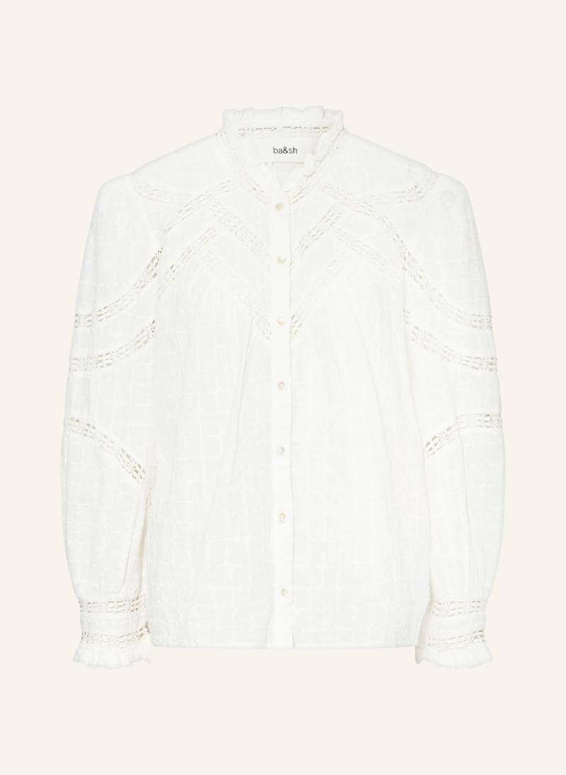 Ba&Sh Bluse Brona Mit Spitze weiss von BA&SH