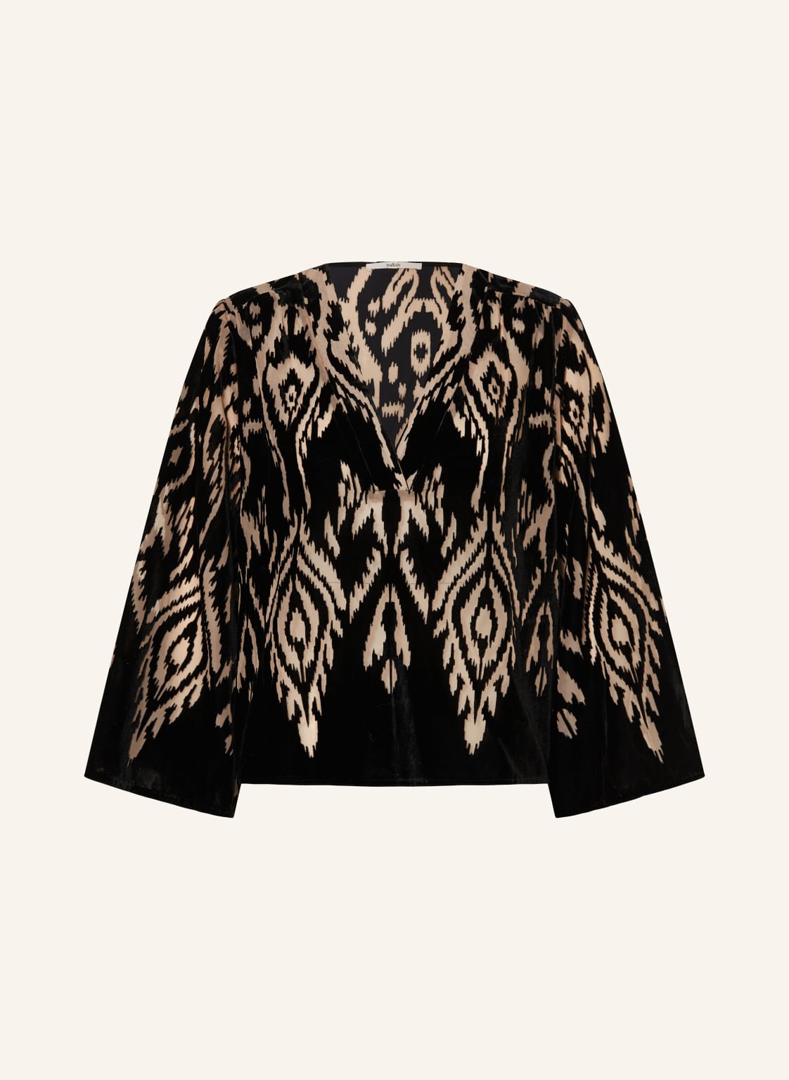 Ba&Sh Blusenshirt Arriet Aus Samt schwarz von BA&SH