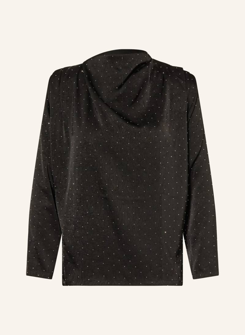 Ba&Sh Blusenshirt Debra Mit Schmucksteinen schwarz von BA&SH