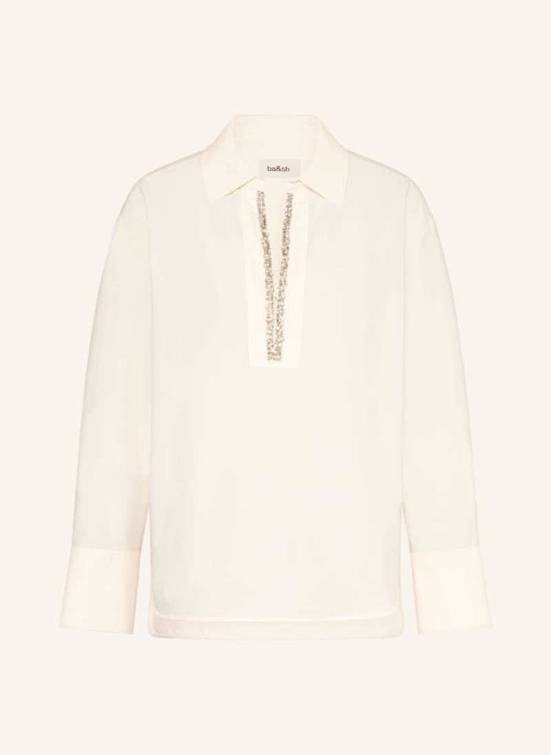 Ba&Sh Blusenshirt Mit Schmucksteinen weiss von BA&SH