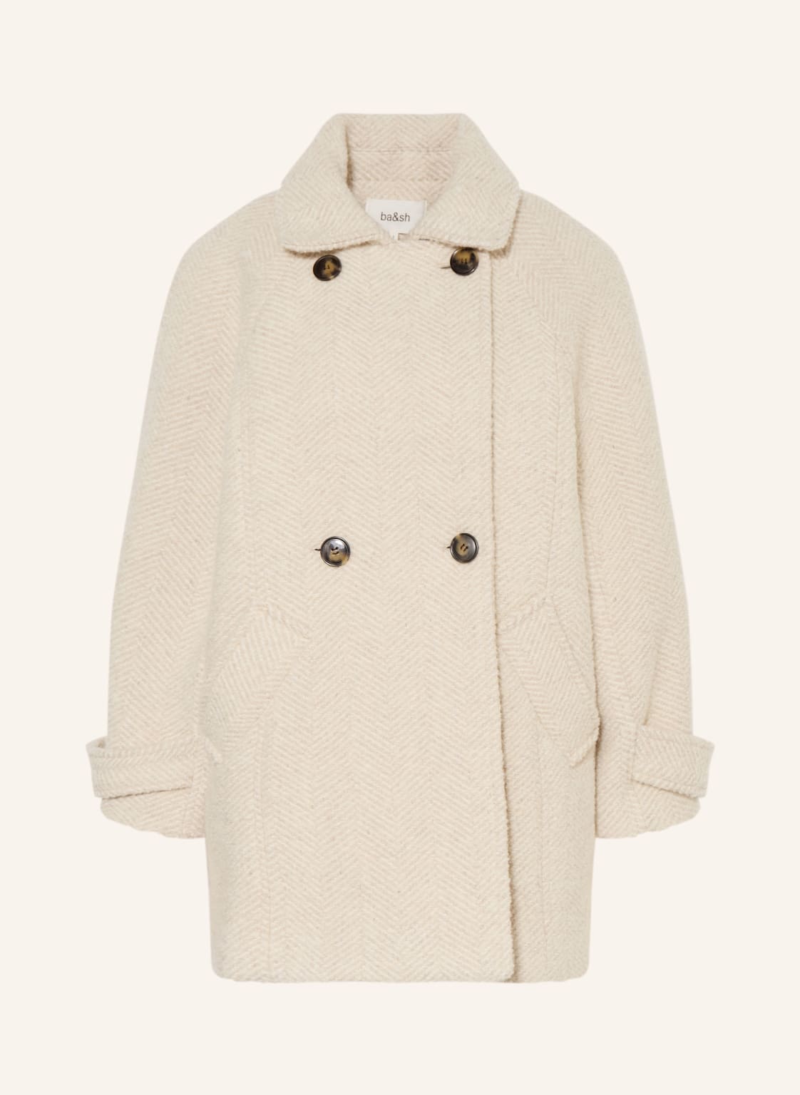 Ba&Sh Cabanmantel Olsom weiss von BA&SH