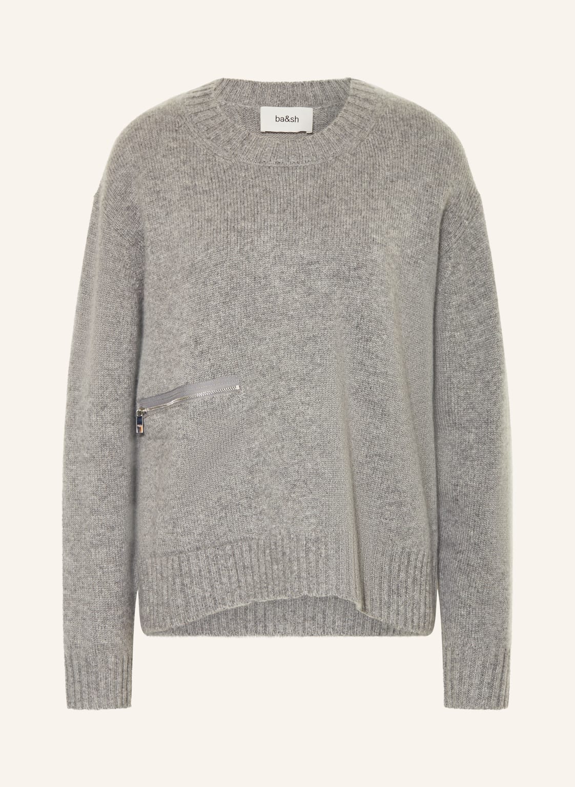 Ba&Sh Cashmere-Pullover Cesnik grau von BA&SH