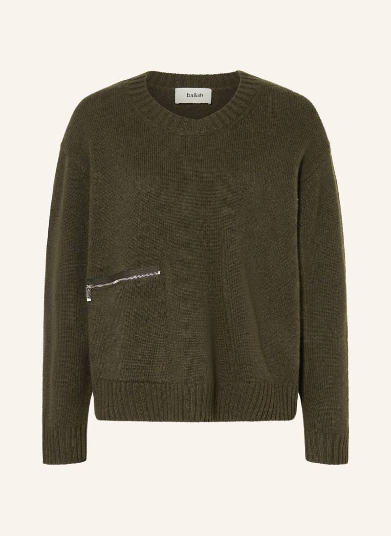 Ba&Sh Cashmere-Pullover Cesnik gruen von BA&SH