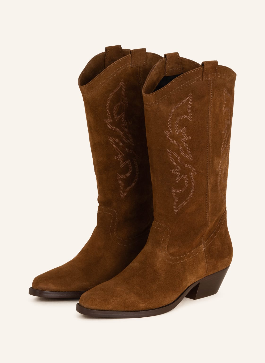 Ba&Sh Cowboy Boots Claurys braun von BA&SH