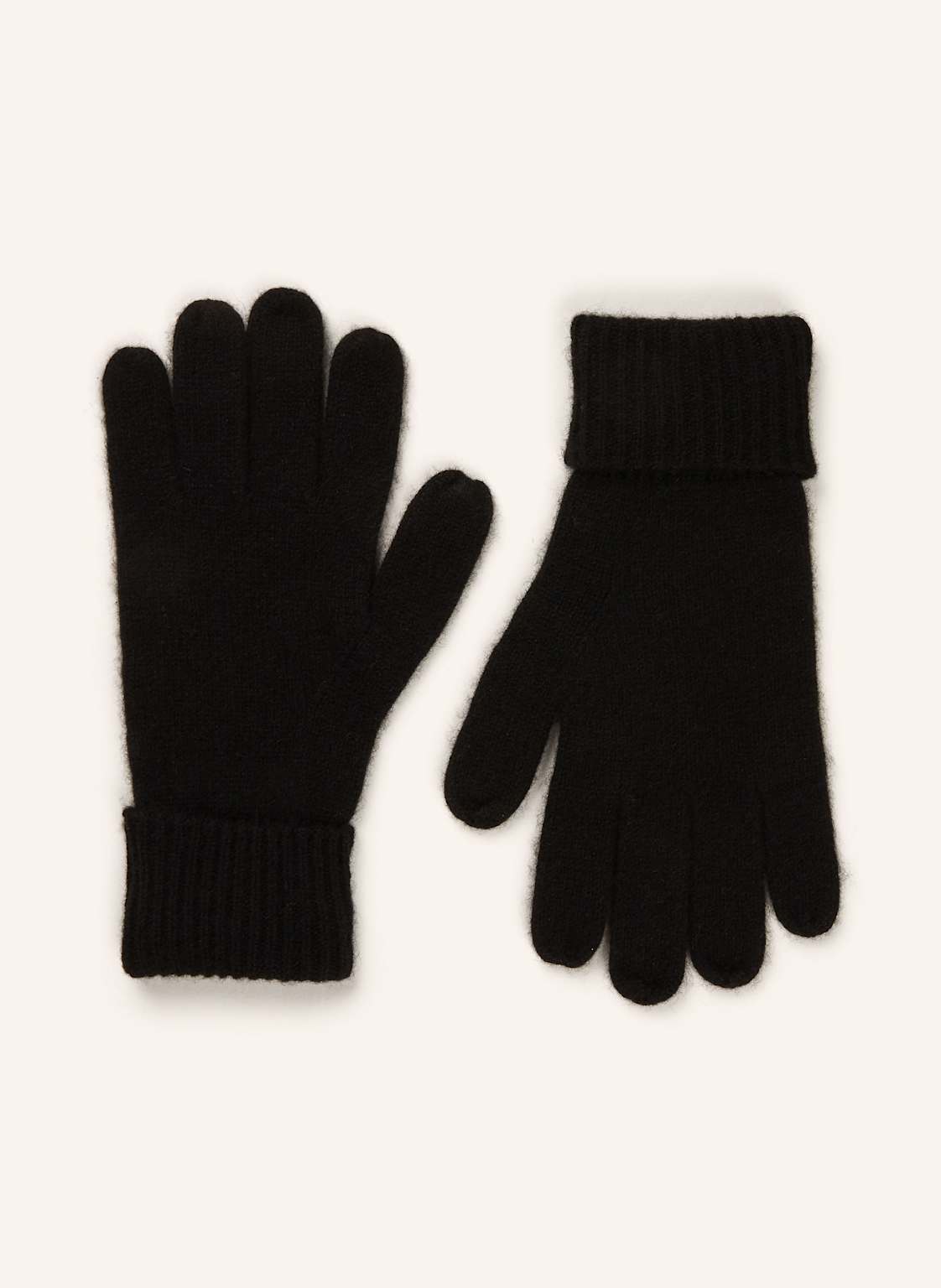 Ba&Sh Handschuhe Cimon Aus Cashmere schwarz von BA&SH