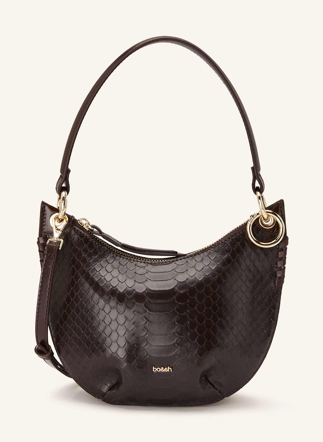 Ba&Sh Handtasche Python braun von BA&SH