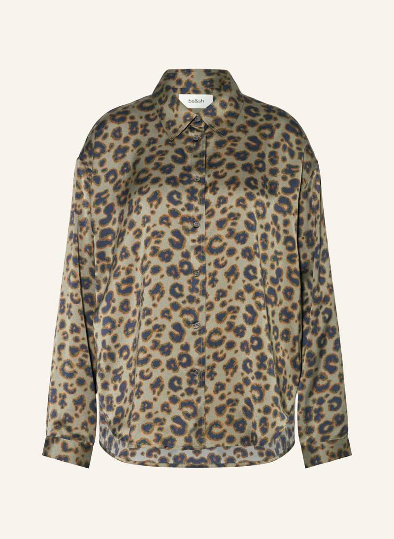 Ba&Sh Hemdbluse Aus Satin gruen von BA&SH