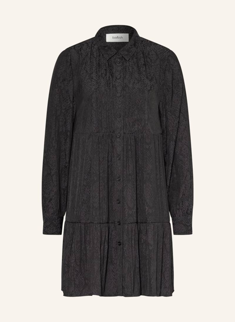 Ba&Sh Hemdblusenkleid Rosyna schwarz von BA&SH