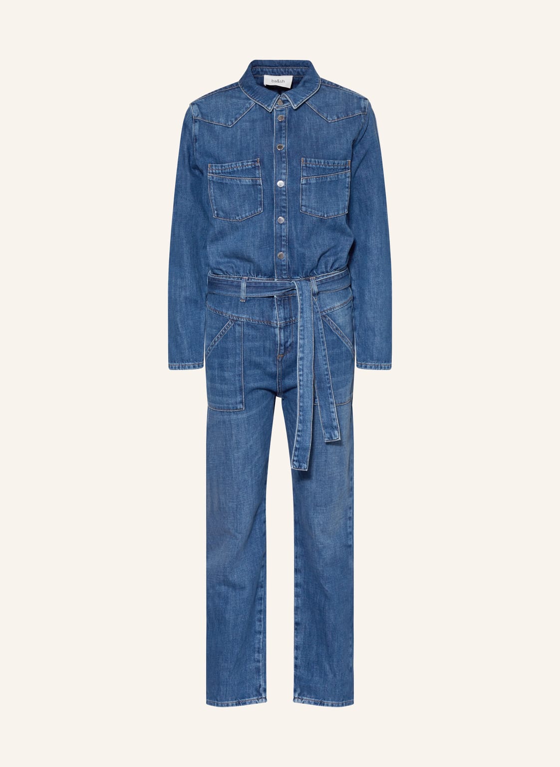 Ba&Sh Jeans-Jumpsuit Jerry blau von BA&SH