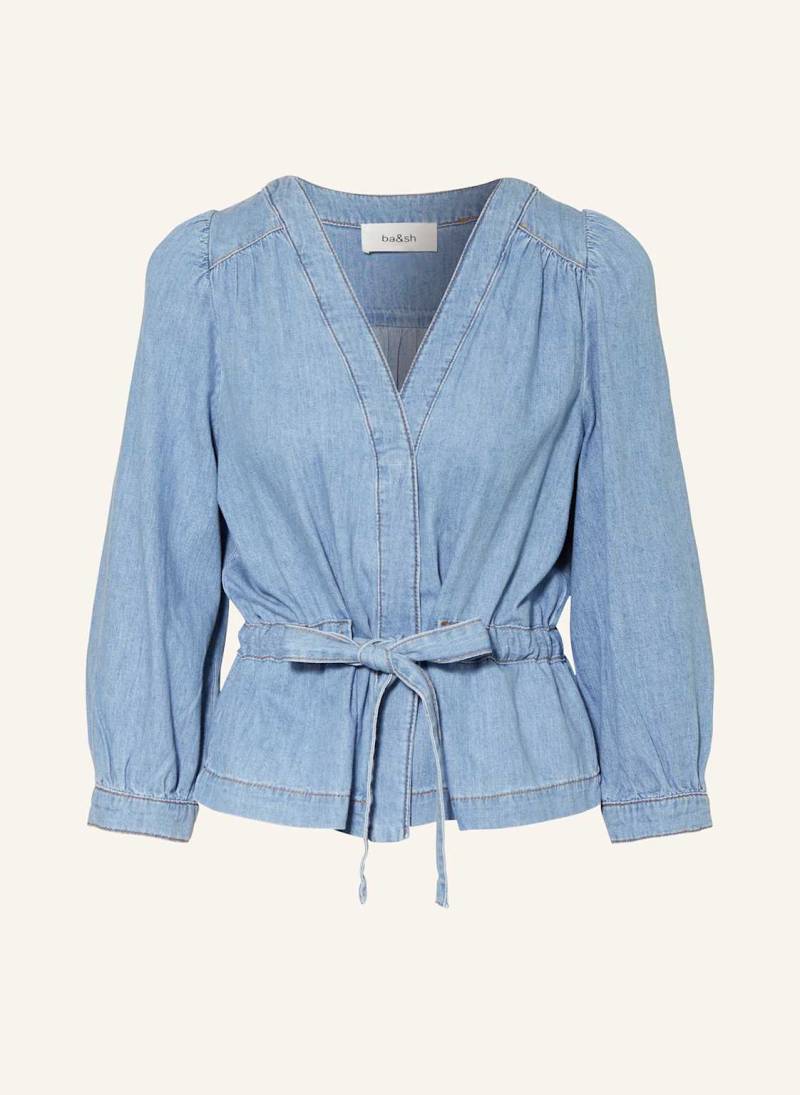 Ba&Sh Jeansbluse Lavina Mit 3/4-Arm blau von BA&SH