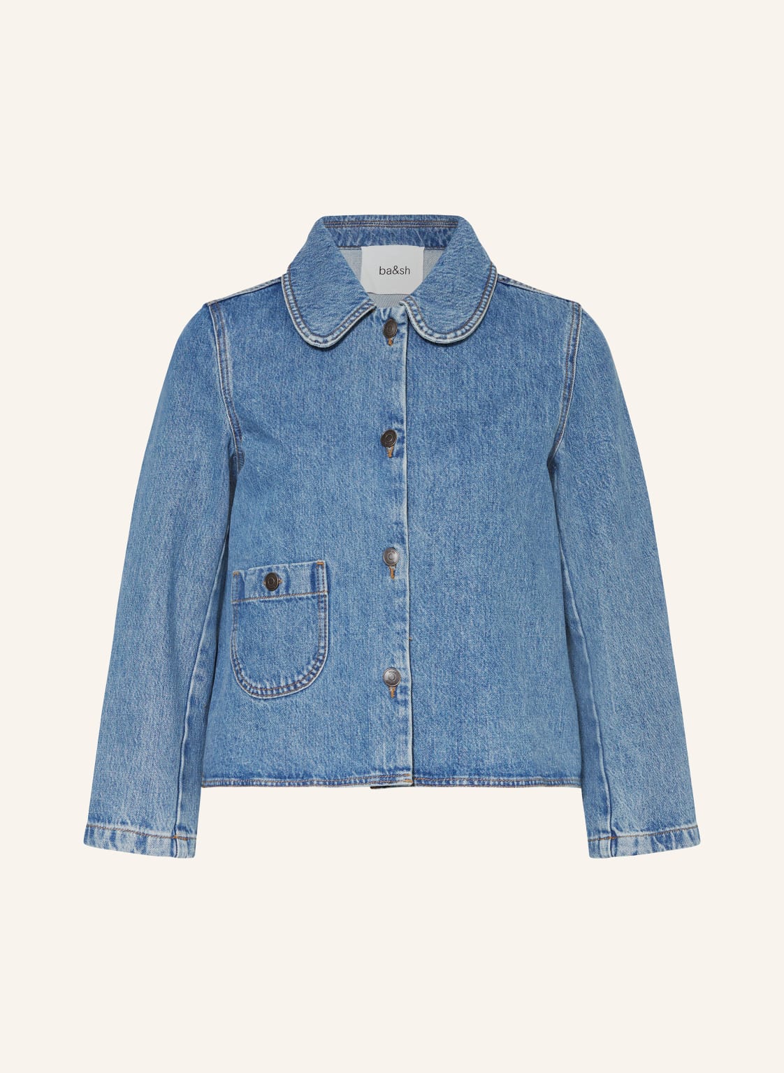 Ba&Sh Jeansjacke Tiny blau von BA&SH