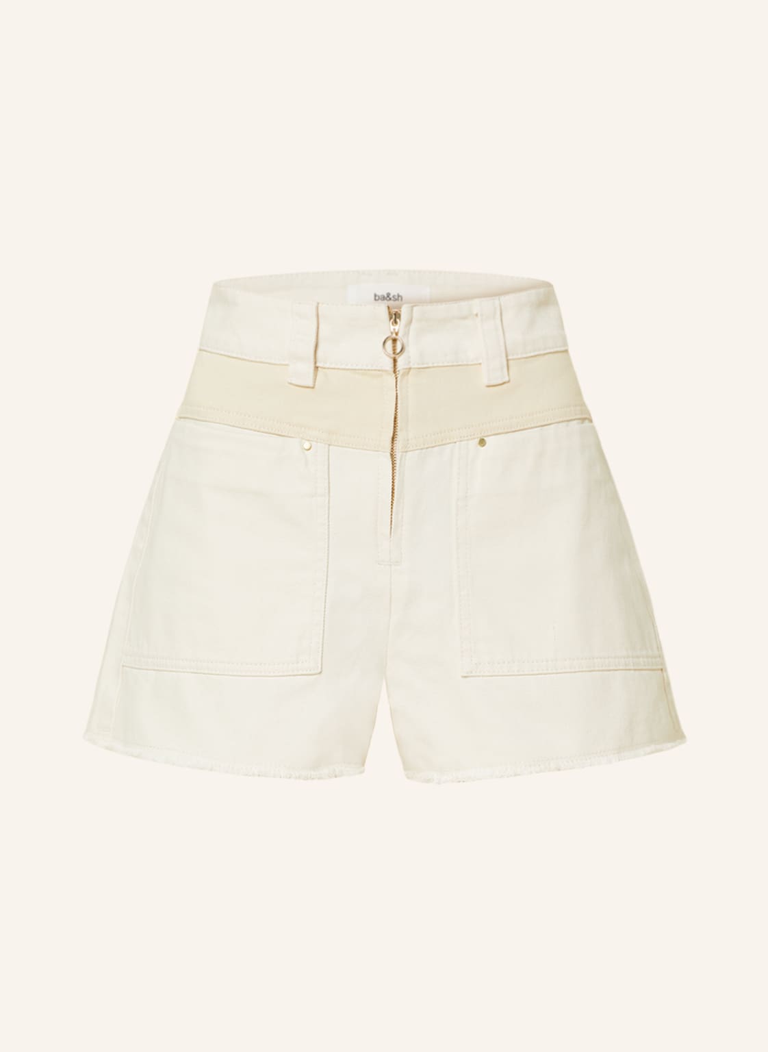 Ba&Sh Jeansshorts weiss von BA&SH