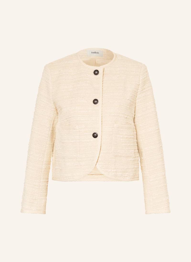 Ba&Sh Kastenjacke Alfie Aus Bouclé weiss von BA&SH