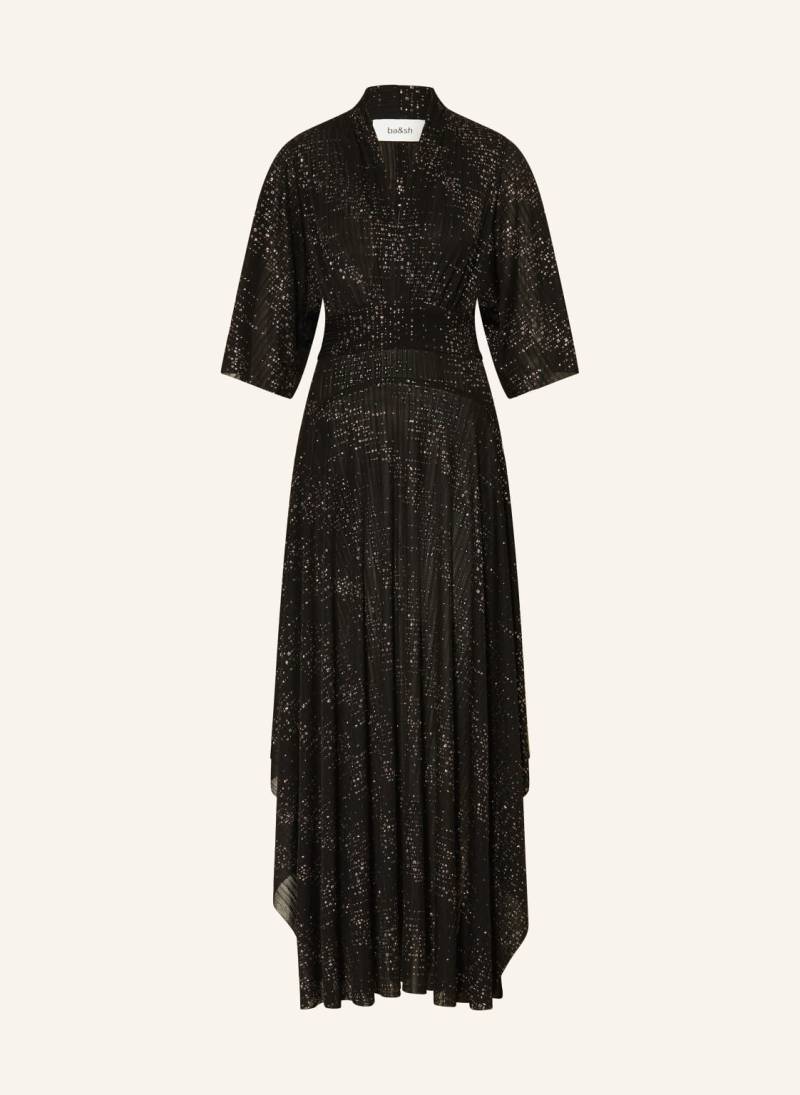 Ba&Sh Kleid Tresor Mit Glitzergarn schwarz von BA&SH