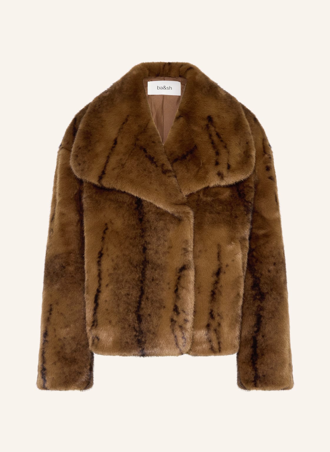 Ba&Sh Kunstfell-Jacke Foxy braun von BA&SH