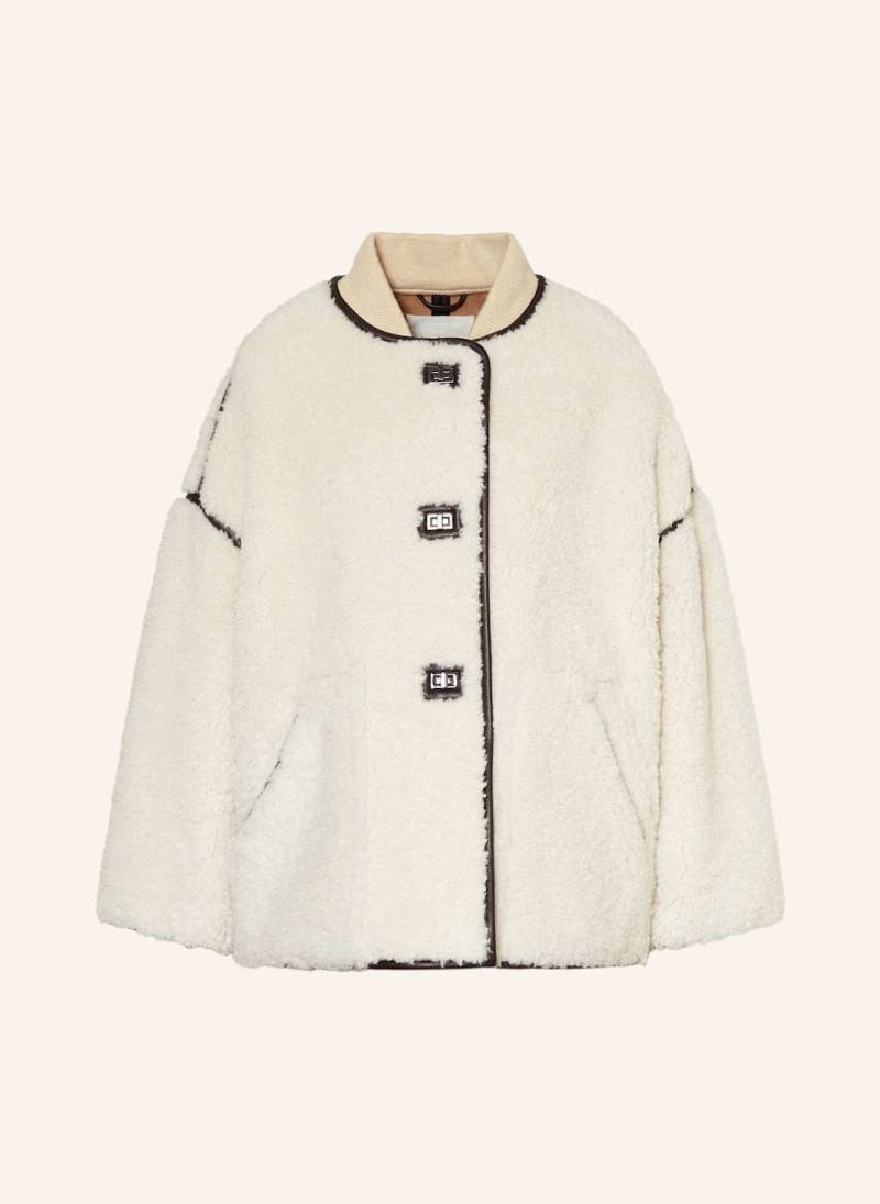 Ba&Sh Kunstfell-Jacke Maury weiss von BA&SH