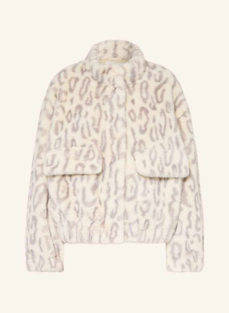 Ba&Sh Kunstfell-Jacke Saros weiss von BA&SH