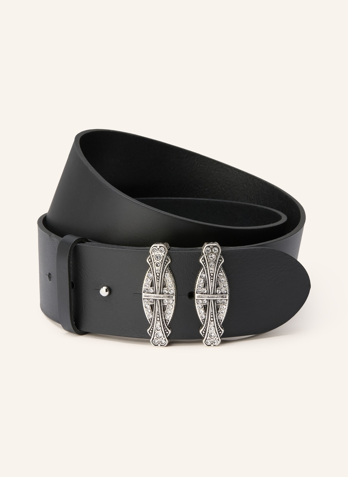 Ba&Sh Ledergürtel Bryne schwarz von BA&SH