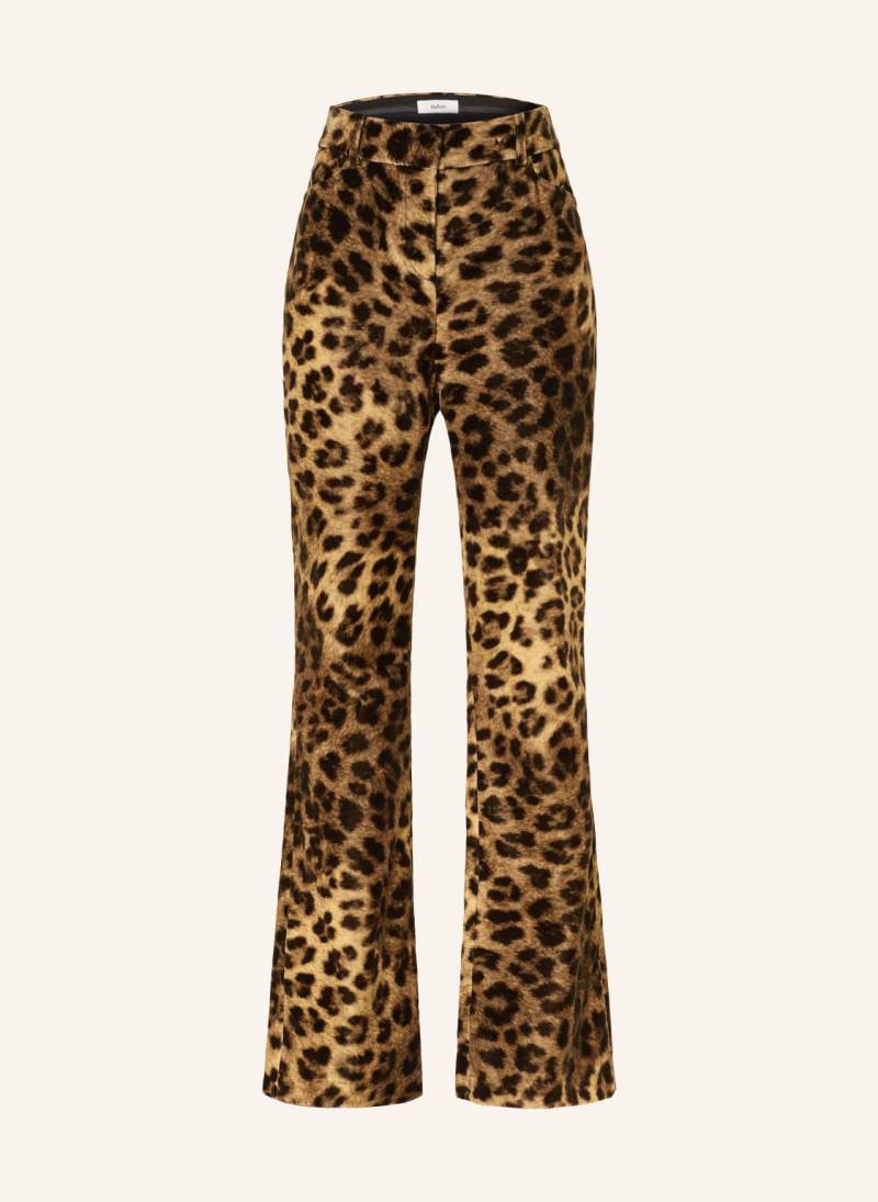 Ba&Sh Marlenehose Brent Aus Samt braun von BA&SH