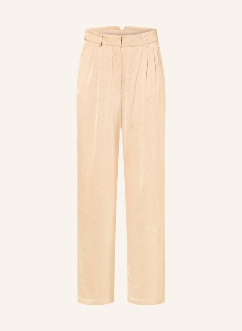 Ba&Sh Marlenehose Deloy Mit Schmucksteinen beige von BA&SH