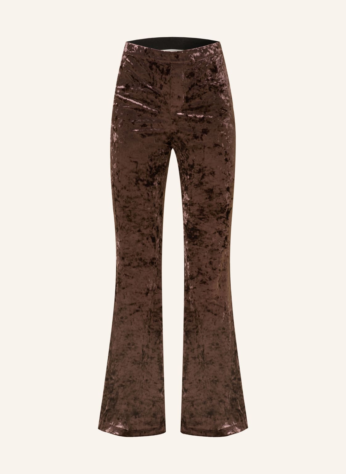 Ba&Sh Marlenehose Lolita Aus Samt braun von BA&SH